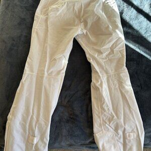 Dare2b Women's ski/snowboard pants - white - Women's size XL/12 - 32" inseam